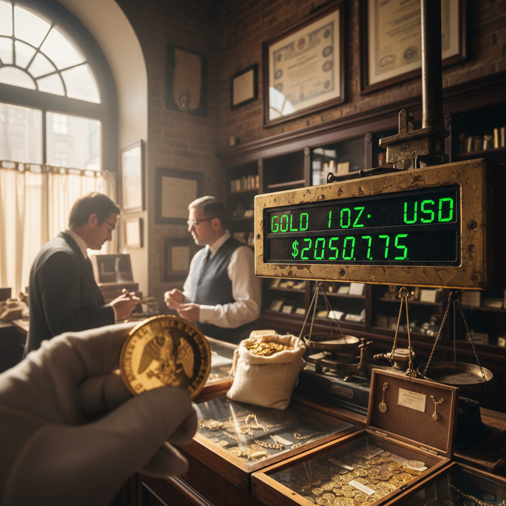 금 1온스 시세 얼마일까?